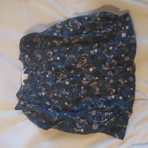 Burberry Children's "alaya Floral Printed 100% Cotton Dress.